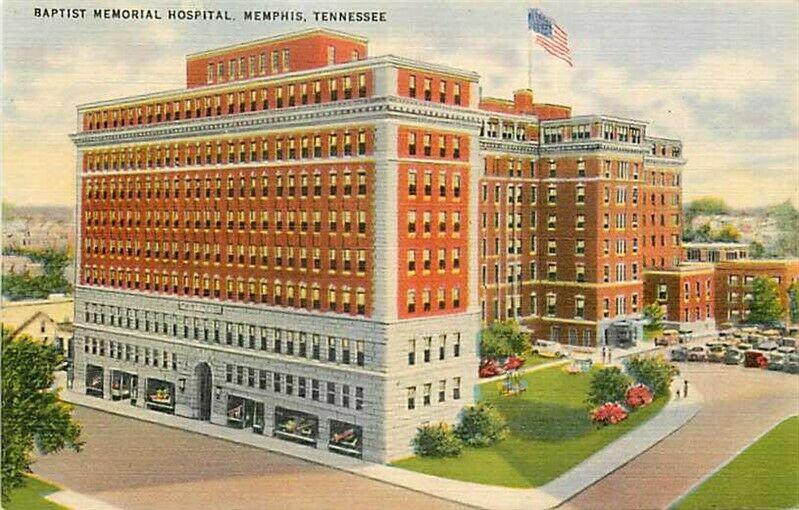 TN, Memphis, Tennessee, Baptist Memorial Hospital, Colourpicture No. 15,581