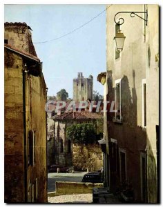 Postcard Modern Monuments and Sites Saint Emilion Street Tent with perspectiv...