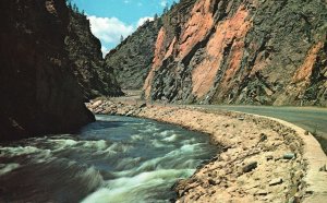 Vintage Postcard Big Thompson River Estes Park Colorado Rocky Mtn. Nat'l Park