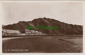 Yemen Postcard - Aden - B.I.Barracks, Crater   RS34246