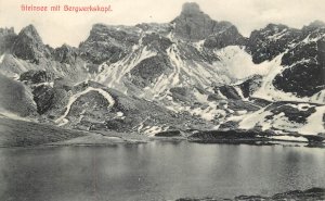 Austria Steinsee mit Bergwerkskopf