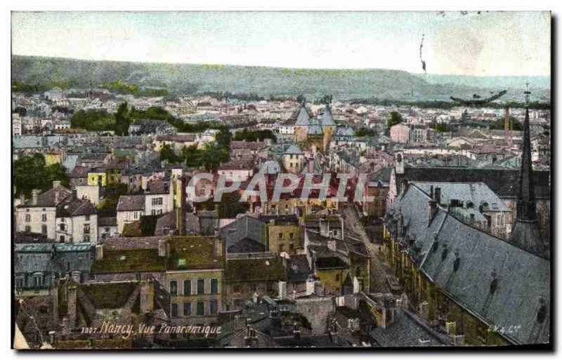 Old Postcard Nancy Panoramic