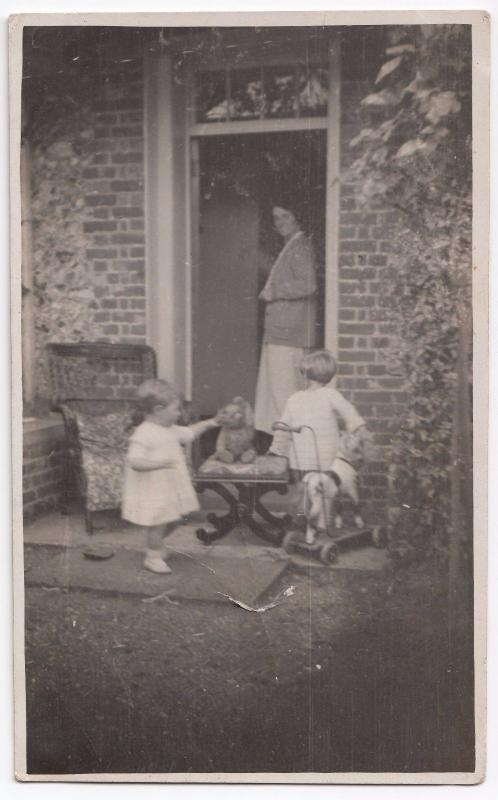 Social History, Harry & Joyce At Home Farm  RP PPC, c 1920's, Unknown Location 