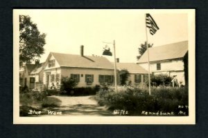 RPPC #76l  Blue Wave Shop Cats on Roof Gifts Pottery, Kennebunk, Me. No.4