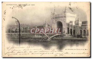 Old Postcard Paris The Armies of Earth and Sea World Expo 1900