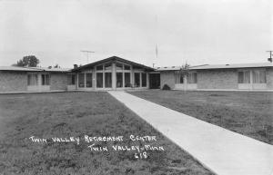 Twin Valley Minnesota Retirement Center Real Photo Antique Postcard K82236