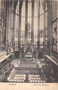Br35607 Aachen Chor des Munster germany