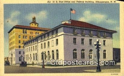 Albuquerque, NM USA Post Office 1952 