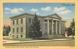 NV, Carson City, Nevada, County Court House, Curteich No. 3B-H592