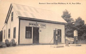 East Wolfeboro New Hampshire Post Office Bowmans Store Gas Station PC AA83126