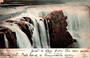 New Jersey Paterson Passaic Falls 1908