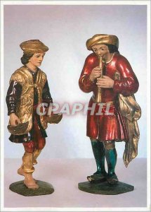 Postcard Modern Cathedrale Sainte Marie Oloron Creche Shepherds (seventeenth ...