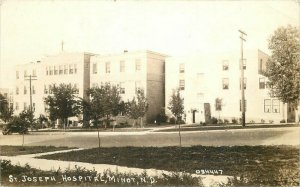 Minot North Dakota St Joseph Hospital #034447 1930s RPPC Photo Postcard 20-6458