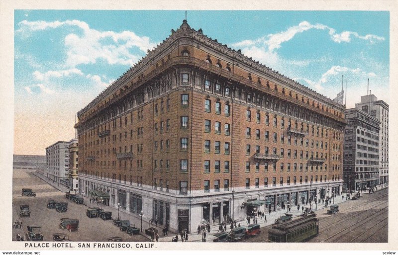 SAN FRANCISCO, California, 1900-10s; Palace Hotel