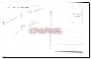 Modern Postcard Paris Notre Dame