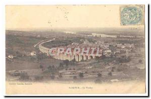 Saint Satur Postcard Old Viaduct