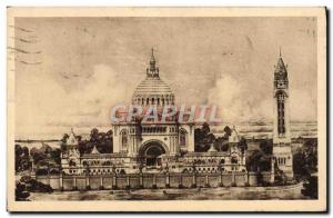 Old Postcard Basilica De Lisieux Vue Generale From Project