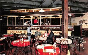 KANSAS CITY, MO Missouri  OLD WASHINGTON STREET STATION  Restaurant  CABLE CAR