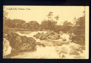 Putnam, Connecticut/CT/Conn Postcard, Cargill Falls, 1912!