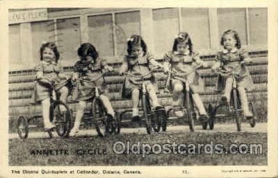 Dionne Quintuplets Postcard Postcards  