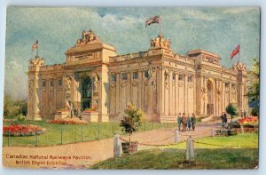 Canada Postcard Canadian National Railway Pavilion Exhibition c1910 Oilette Tuck