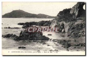 Postcard Old Corniche Esterel near Agay Seaside