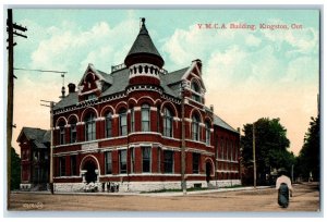 c1905 Y.M.C.A Building Kingston Ontario Canada Antique Unposted Postcard 