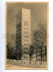 213762 FINLAND KEMI water tower building Vintage postcard