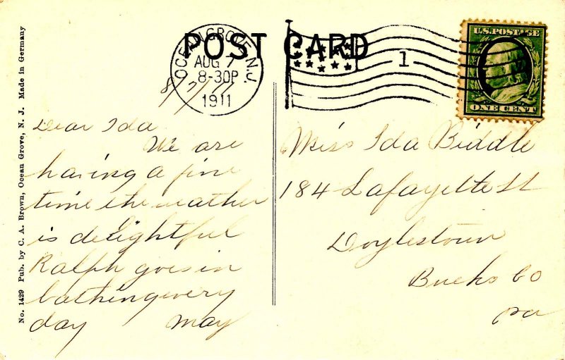 NJ - Ocean Grove. Surf