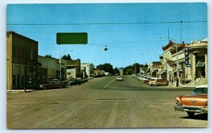 WATERVILLE, WA Washington ~ STREET SCENE c1950s Cars Douglas County Postcard