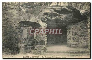 Old Postcard Boissy the River Caves St Franvess Assisi