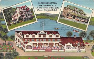 Lakeside Hotel Loch Sheldrake NY 1955