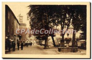 Postcard Old Place Sully Meyrueis Tour De I'Horloge