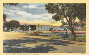 CARSON CITY, Nevada NV    NEVADA STATE PRISON~US Smallest  PENITENTIARY Postcard