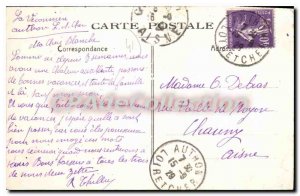 Postcard Old Castle Blanchamp Authon