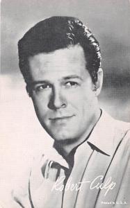 Robert Culp Non Postcard Backing Unused 