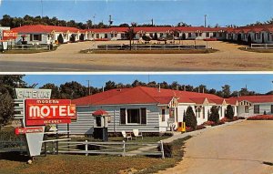 GATEWAY MOTEL O'Neill, Nebraska Roadside NE Vintage Postcard ca 1950s