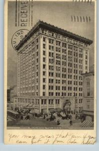 Old Postcard..Ohio Building..Toledo,OH