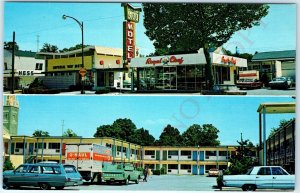c1960s Vineland, NJ Imperial 400 Motel Royal Chef U-Haul Chevy Truck A152