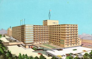 Vintage Postcard New Building Imperial Hotel Landmarks Impho Tokyo Japan