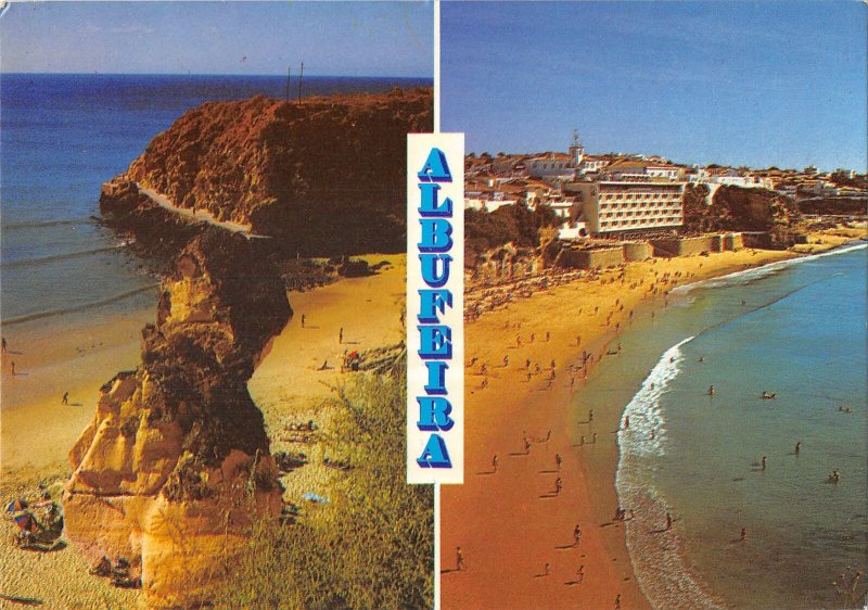 B110313 Portugal Albufeira Algarve Plage Panorama Beach General view