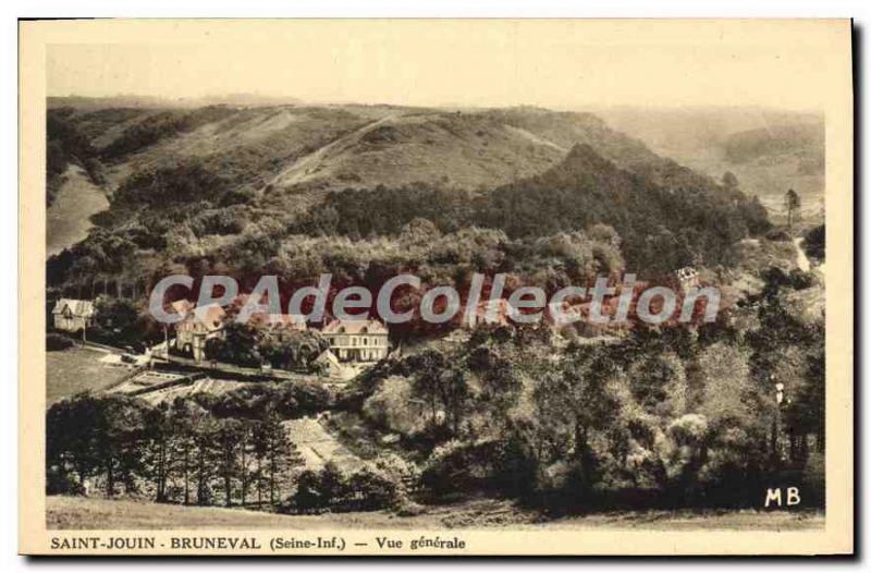 Postcard Old Saint Jouin BRUNEVAL Vue Generale