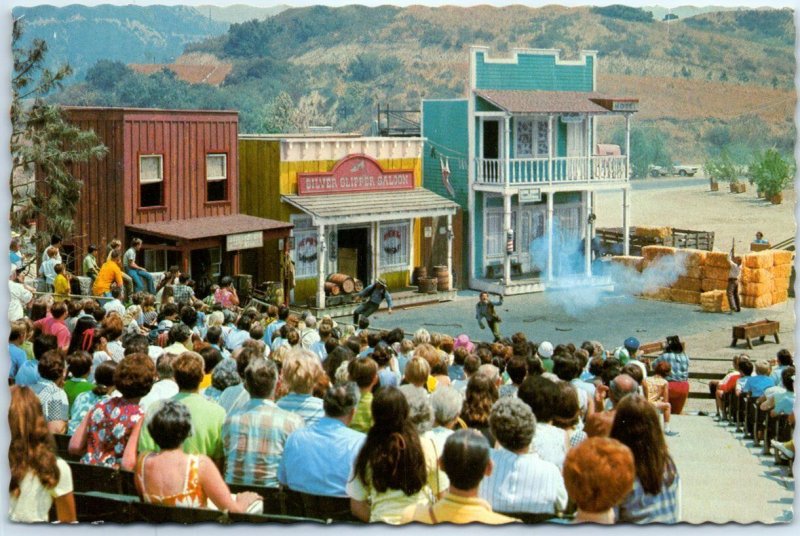 Stunt Show at the Amphitheatre, Universal Studios - Universal City, California 