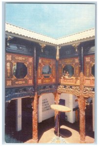 San Francisco California Postcard French Indo-China Pavilion Golden Gate c1940