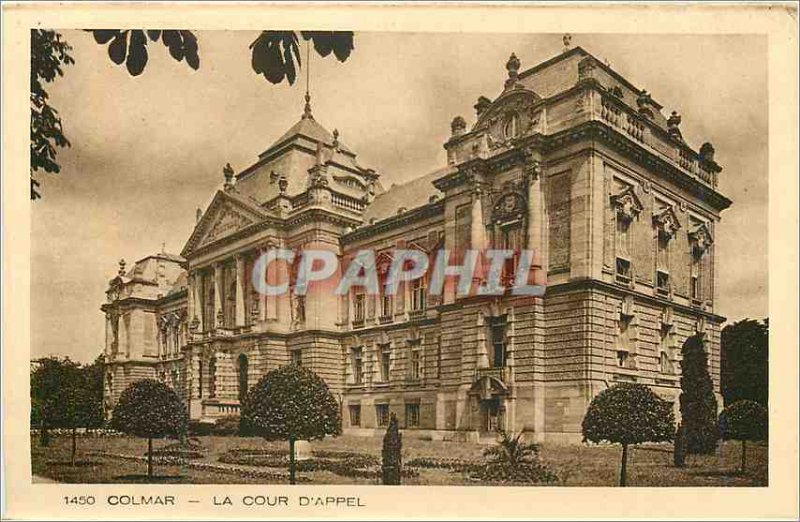 Old Postcard 1450 Colmar Appeal Court