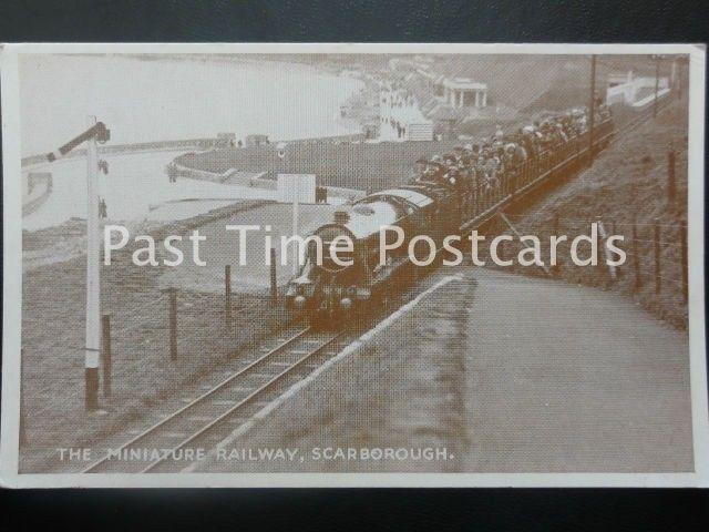 Old PC -The Miniature Railway, Scarborough