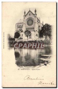 Bar the Duke - Church of St John - Old Postcard