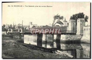 Old Postcard La Rochelle Vue Generale taken ancient Bastions