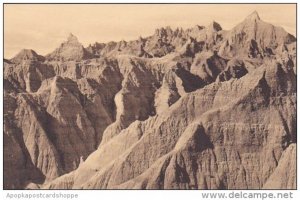 South East View Of The Pinnacles Badlands Nat Monument South Dakota Albertype