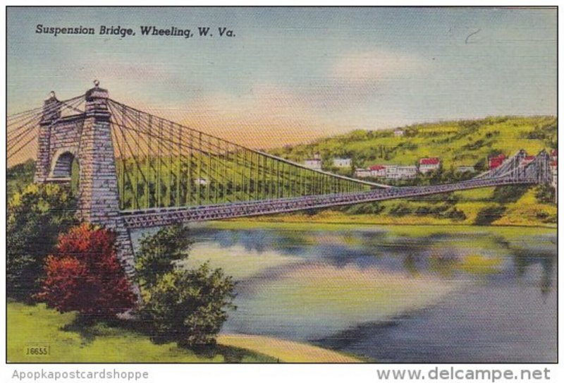 Suspension Bridge Wheeling West Virginia